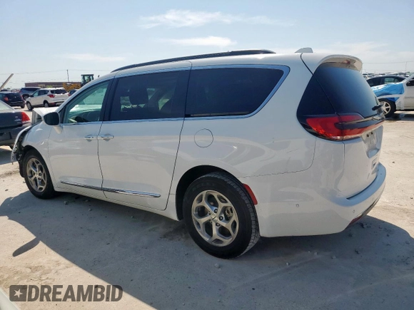 2022 Chrysler Pacifica Limited with VIN 2C4RC1GGXNR170127, listed as a Copart auction lot 51117055 with 71,470 mi miles and Salvage title. Bid and sale history available at DreamBid. Image 2.