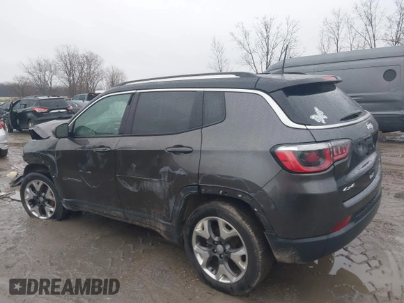 2018 Jeep Compass Limited with VIN 3C4NJDCB6JT201543, listed as a IAAI auction lot 42005502 with 1 mi miles. Bid and sale history available at carsss.com. Image 15.