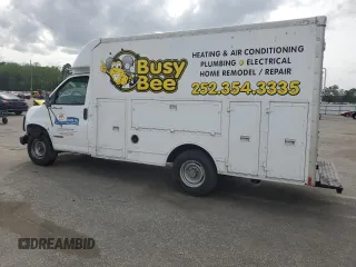 2001 Chevrolet Express Commercial E23 with VIN 1GBHG31R611147016, listed as a Copart auction lot 51247835 with Not Provided miles and Salvage Title. Bid and sale history available at carsss.com. Image 2.