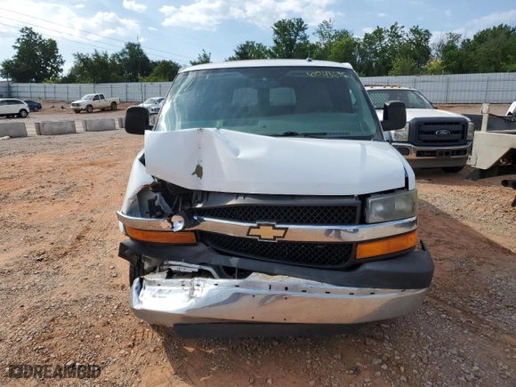 2012 Chevrolet Express Passenger 1LT with VIN 1GAZG1FG4C1190180, listed as a Copart auction lot 60436354 with 58,412 mi miles and Salvage Title. Bid and sale history available at carsss.com. Image 5.
