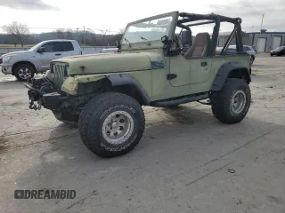 1995 Jeep Wrangler S with VIN 1J4FY19P2SP267203, listed as a Copart auction lot 49241305 with 135,298 mi miles and Clean Title. Bid and sale history available at carsss.com. Image 1.