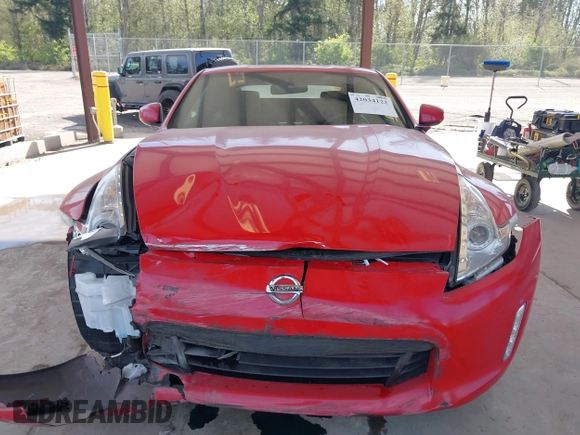 2016 Nissan 370Z with VIN JN1AZ4EH6GM931396, listed as a IAAI auction lot 42034122 with 16,477 mi miles. Bid and sale history available at carsss.com. Image 12.