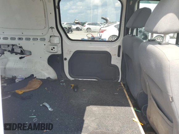 2012 Ford Transit Connect XL with VIN NM0LS6AN4CT080827, listed as a Copart auction lot 62592695 with 178,623 mi miles and Salvage title. Bid and sale history available at DreamBid. Image 11.