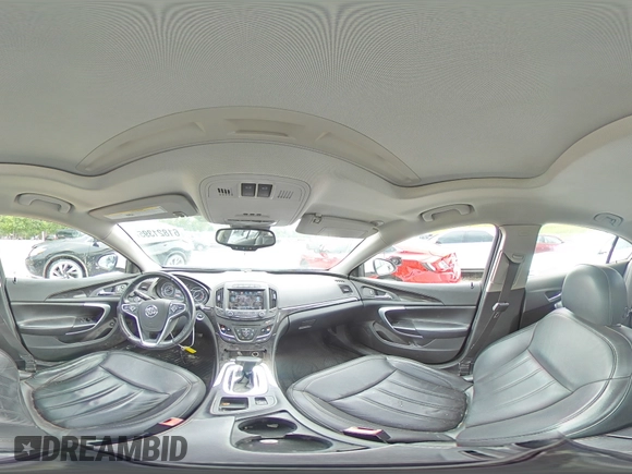 2014 Buick Regal Premium I with VIN 2G4GN5EX4E9314116, listed as a Copart auction lot 61821395 with 144,708 mi miles and Salvage title. Bid and sale history available at DreamBid. Image 14.