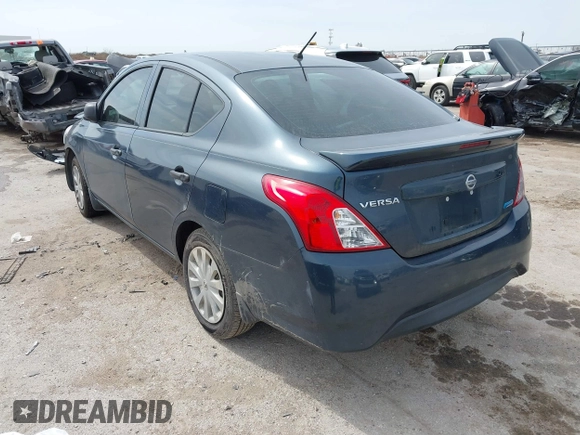 2015 Nissan Versa SV with VIN 3N1CN7AP3FL853347, listed as a IAAI auction lot 41741056 with 100,353 mi miles. Bid and sale history available at carsss.com. Image 3.