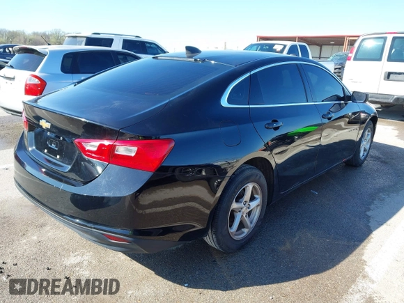 2017 Chevrolet Malibu LS with VIN 1G1ZB5ST5HF290145, listed as a IAAI auction lot 41868572 with 118,935 mi miles and . Bid and sale history available at DreamBid. Image 4.