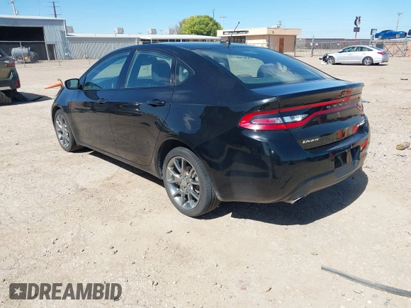 2015 Dodge Dart SXT with VIN 1C3CDFBB6FD266972, listed as a IAAI auction lot 42262972 with 130,470 mi miles and . Bid and sale history available at DreamBid. Image 3.