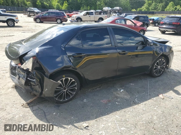 2014 Toyota Corolla L with VIN 2T1BURHE0EC197122, listed as a Copart auction lot 58033295 with 115,582 mi miles and Salvage title. Bid and sale history available at DreamBid. Image 3.