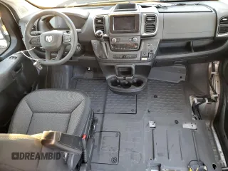2024 Ram ProMaster Cargo Tradesman with VIN 3C6LRVDG7RE116511, listed as a Copart auction lot 79095424 with 1,636 mi miles and Salvage Title. Bid and sale history available at DreamBid. Image 8.
