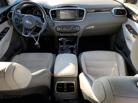 2018 Kia Sorento SX with VIN 5XYPKDA58JG400846, listed as a Copart auction lot 46552055 with 48,677 mi miles and Salvage Title. Bid and sale history available at DreamBid. Image 8.