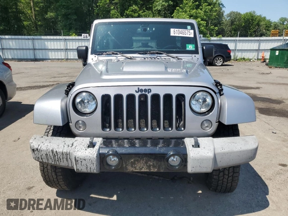 2014 Jeep Wrangler Unlimited Sahara with VIN 1C4BJWEG8EL236951, listed as a Copart auction lot 61046575 with 146,642 mi miles and Salvage title. Bid and sale history available at DreamBid. Image 5.