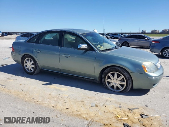 2006 Ford Five Hundred Limited with VIN 1FAHP251X6G187913, listed as a Copart auction lot 46833085 with 184,755 mi miles and Salvage title. Bid and sale history available at DreamBid. Image 4.