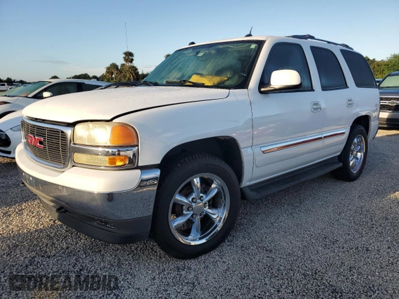 2005 GMC Yukon SLE with VIN 1GKEC13T25J237118, listed as a Copart auction lot 73771344 with 0 mi miles and Non Repairable. Bid and sale history available at carsss.com. Image 1.
