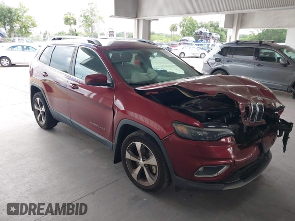 2019 Jeep Cherokee Limited с VIN 1C4PJLDX5KD406663, выставлен на аукционе IAAI как лот 42654588 с пробегом 55 635 миль миль и . История ставок и продаж доступна на DreamBid. Изображение 13.