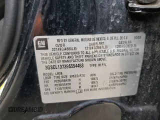2009 Saturn VUE Red Line with VIN 3GSCL13739S554453, listed as a Copart auction lot 76919894 with Not Provided miles and Salvage Title. Bid and sale history available at DreamBid. Image 13.