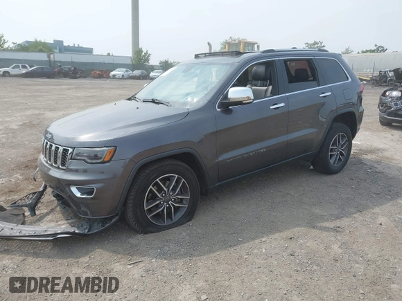 2020 Jeep Grand Cherokee Limited z VIN 1C4RJFBG3LC427063, wystawiony jako IAAI lot #42501552 z przebiegiem 45 186 mil mil oraz . Historia ofert i sprzedaży dostępna na DreamBid. Obrazek 16.