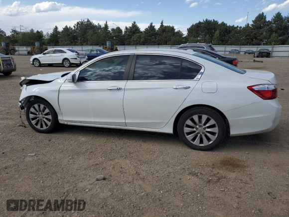 2015 Honda Accord EX-L with VIN 1HGCR2F8XFA012690, listed as a Copart auction lot 57236015 with 62,606 mi miles and Non repairable. Bid and sale history available at DreamBid. Image 2.