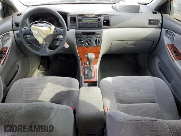 2005 Toyota Corolla CE with VIN 1NXBR32E25Z508717, listed as a Copart auction lot 50561075 with 226,557 mi miles and Salvage Title. Bid and sale history available at DreamBid. Image 8.