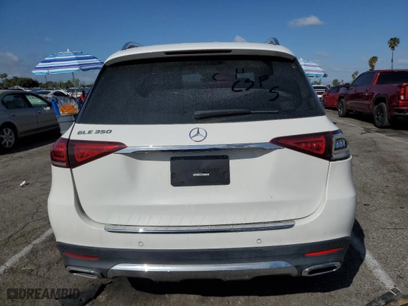 2020 Mercedes-Benz GLE with VIN 4JGFB4JB2LA138175, listed as a Copart auction lot 51482255 with 55,496 mi miles and Salvage Title. Bid and sale history available at carsss.com. Image 6.