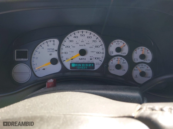 2001 Chevrolet Tahoe LS with VIN 1GNEK13T01R161951, listed as a IAAI auction lot 41762235 with 134,924 mi miles. Bid and sale history available at carsss.com. Image 7.