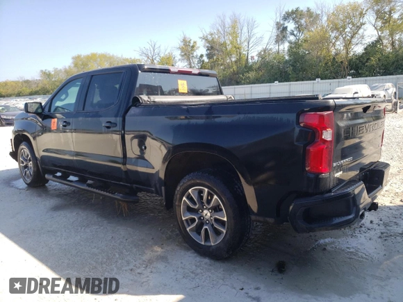 2021 Chevrolet Silverado 1500 RST with VIN 3GCUYEEDXMG453708, listed as a Copart auction lot 70710004 with Not Provided miles and Salvage Title. Bid and sale history available at carsss.com. Image 2.