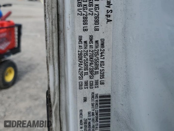 2015 Ram ProMaster City Cargo Tradesman z VIN ZFBERFAT4F6A92961, wystawiony jako Copart lot #58769695 z przebiegiem 137 740 mil mil oraz Czysty tytuł • Clean title. Historia ofert i sprzedaży dostępna na DreamBid. Obrazek 13.
