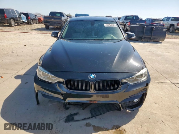 2013 BMW 3 Series 335i with VIN WBA3A9G57DNP36052, listed as a Copart auction lot 50204825 with 158,102 mi miles and Salvage title. Bid and sale history available at DreamBid. Image 5.