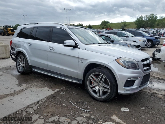 2016 Mercedes-Benz GL with VIN 4JGDF7EE1GA649092, listed as a Copart auction lot 58283933 with NaN miles. Bid and sale history available at carsss.com. Image 4.