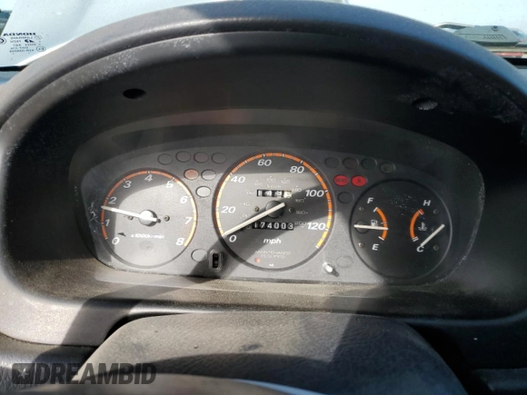 2000 Honda CR-V LX with VIN JHLRD1740YC040957, listed as a Copart auction lot 44610185 with 174,003 mi miles and Clean Title. Bid and sale history available at carsss.com. Image 9.