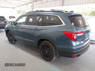 2021 Honda Pilot Special Edition with VIN 5FNYF5H27MB011413, listed as a IAAI auction lot 42082680 with 27,474 mi miles and . Bid and sale history available at carsss.com. Image 3.
