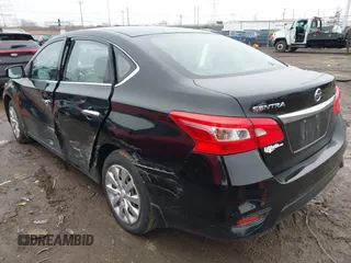 2017 Nissan Sentra S with VIN 3N1AB7AP7HY292088, listed as a IAAI auction lot 41539050 with 133,395 mi miles. Bid and sale history available at carsss.com. Image 3.
