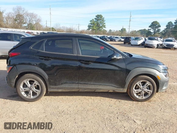 2023 Hyundai Kona SEL with VIN KM8K62AB0PU938484, listed as a IAAI auction lot 41722445 with 52,058 mi miles and . Bid and sale history available at DreamBid. Image 13.
