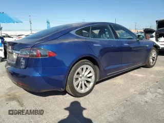 2016 Tesla Model S 70 with VIN 5YJSA1E14GF160066, listed as a Copart auction lot 62452545 with 79,860 mi miles and Salvage title. Bid and sale history available at DreamBid. Image 3.