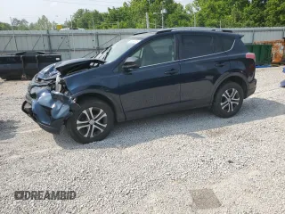 2018 Toyota RAV4 LE with VIN JTMBFREV7JJ253067, listed as a Copart auction lot 60596735 with Not provided miles and Salvage title. Bid and sale history available at DreamBid. Image 1.