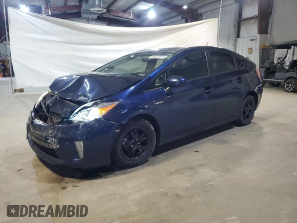 2012 Toyota Prius One with VIN JTDKN3DU5C1568395, listed as a Copart auction lot 53513075 with 217,841 mi miles and Clean Title. Bid and sale history available at DreamBid. Image 1.