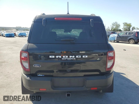 2022 Ford Bronco Sport Outer Banks with VIN 3FMCR9C61NRD20230, listed as a Copart auction lot 53201935 with 39,423 mi miles and Non repairable. Bid and sale history available at DreamBid. Image 6.