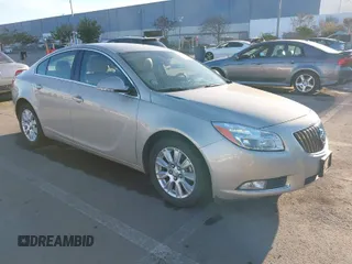 2013 Buick Regal with VIN 2G4GR5ER6D9236068, listed as a IAAI auction lot 41274037 with 73,356 mi miles. Bid and sale history available at carsss.com. Image 1.
