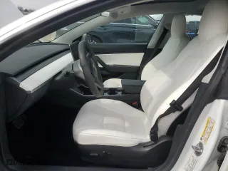 2020 Tesla Model 3 Long Range with VIN 5YJ3E1EB0LF713016, listed as a Copart auction lot 47617355 with 0 mi miles and Salvage Title. Bid and sale history available at carsss.com. Image 7.