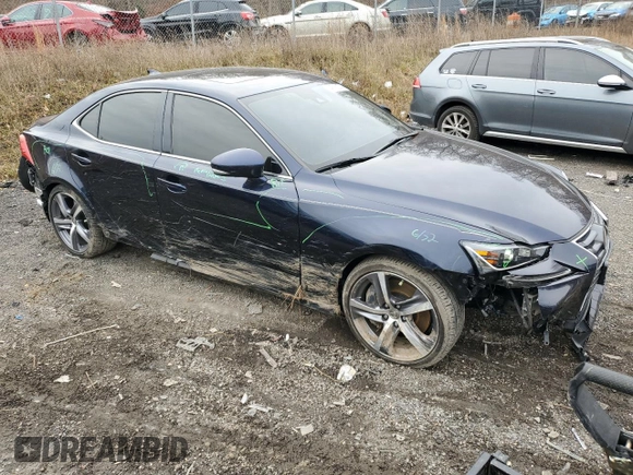 2018 Lexus IS with VIN JTHC81D2XJ5029211, listed as a Copart auction lot 84718274 with 28,290 mi miles and Salvage Title. Bid and sale history available at carsss.com. Image 4.