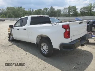 2020 Chevrolet Silverado 1500 Work Truck with VIN 1GCRYAEF0LZ267397, listed as a Copart auction lot 88936745 with 0 mi miles and Salvage Title. Bid and sale history available at carsss.com. Image 2.
