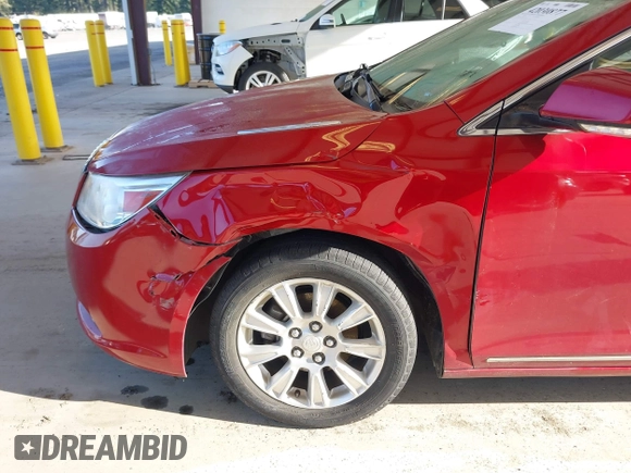 2012 Buick LaCrosse Premium 1 with VIN 1G4GD5ER6CF347708, listed as a IAAI auction lot 42030877 with 92,965 mi miles. Bid and sale history available at carsss.com. Image 6.