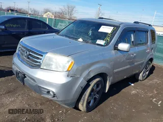 2013 Honda Pilot EX-L with VIN 5FNYF3H59DB015574, listed as a IAAI auction lot 38777512 with Not Provided miles and . Bid and sale history available at DreamBid. Image 2.