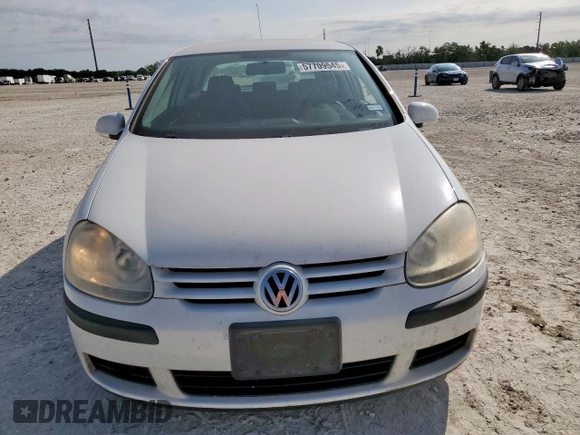 2008 Volkswagen Rabbit S z VIN WVWBA71K98W179887, wystawiony jako Copart lot #57709545 z przebiegiem 73 812 mil mil oraz Szkoda całkowita • Salvage title. Historia ofert i sprzedaży dostępna na DreamBid. Obrazek 5.