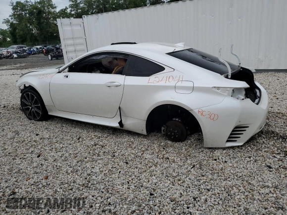 2017 Lexus RC with VIN JTHSM5BCXH5003406, listed as a Copart auction lot 62841844 with 999,999 mi miles and Salvage Title. Bid and sale history available at carsss.com. Image 2.