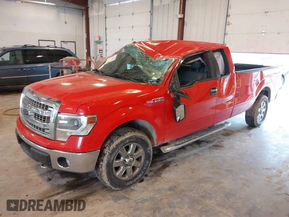 2014 Ford F-150 XL z VIN 1FTFX1EF2EKF34623, wystawiony jako IAAI lot #42614241 z przebiegiem 239 192 mil mil oraz . Historia ofert i sprzedaży dostępna na DreamBid. Obrazek 17.