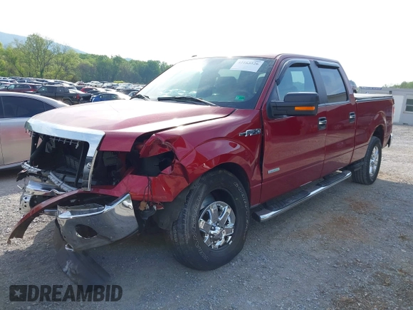 2013 Ford F-150 XL with VIN 1FTFW1ET1DFD31612, listed as a IAAI auction lot 42165526 with 33,817 mi miles and . Bid and sale history available at carsss.com. Image 6.