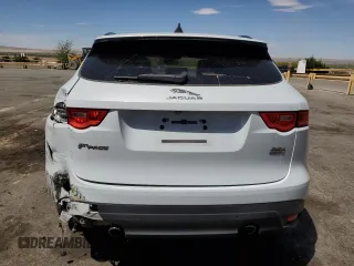 2020 Jaguar F-Pace 25t Premium with VIN SADCJ2FX2LA639994, listed as a Copart auction lot 53657685 with 51,826 mi miles and Salvage title. Bid and sale history available at DreamBid. Image 6.