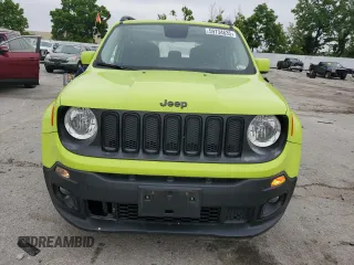 2017 Jeep Renegade Altitude z VIN ZACCJABB9HPF62841, wystawiony jako Copart lot #59734635 z przebiegiem 41 334 mil mil oraz Szkoda całkowita • Salvage title. Historia ofert i sprzedaży dostępna na DreamBid. Obrazek 5.