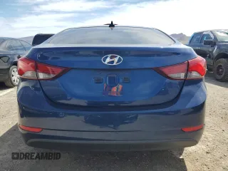 2016 Hyundai Elantra SE with VIN 5NPDH4AEXGH758842, listed as a Copart auction lot 49199524 with 155,813 mi miles and Clean Title. Bid and sale history available at DreamBid. Image 6.