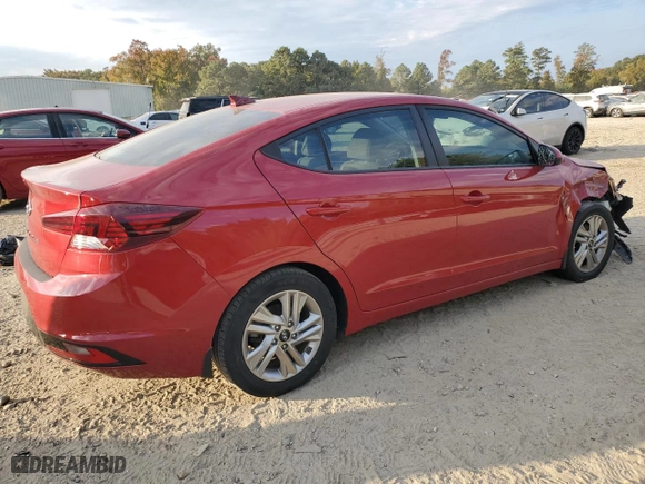 2020 Hyundai Elantra SEL with VIN KMHD84LFXLU995381, listed as a Copart auction lot 77310594 with 64,316 mi miles and Salvage Title. Bid and sale history available at carsss.com. Image 3.